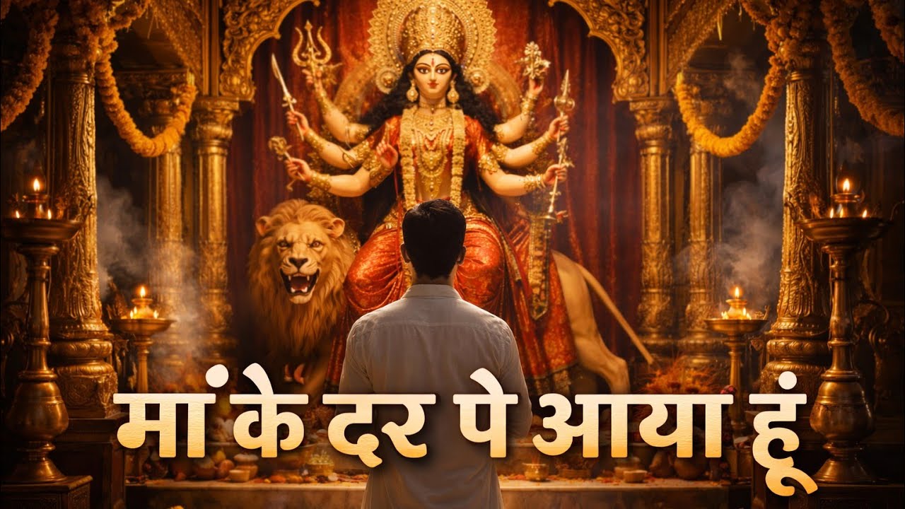 मां के दर पे आया हूं | रोना आ गया 😭 Maa Ke Dar Pe Aaya Hoon |माता रानी भजन 2026 #song #mataraniarti