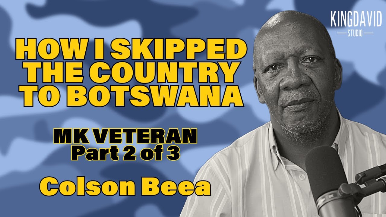 MK Veteran | Zuma wasn't HEAD of all MK Intelligence | Colson Beea PART 2
