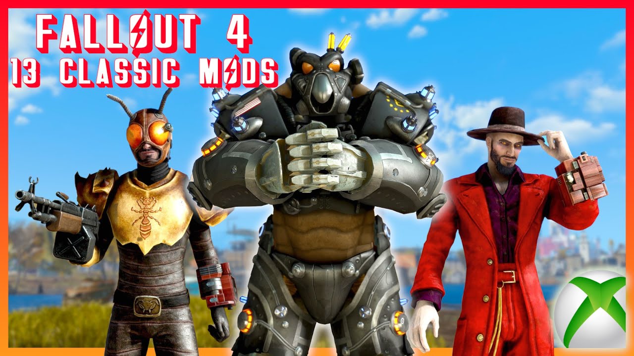13 Classic MODS to Enhance FALLOUT 4 in 2025 for XBOX and PC