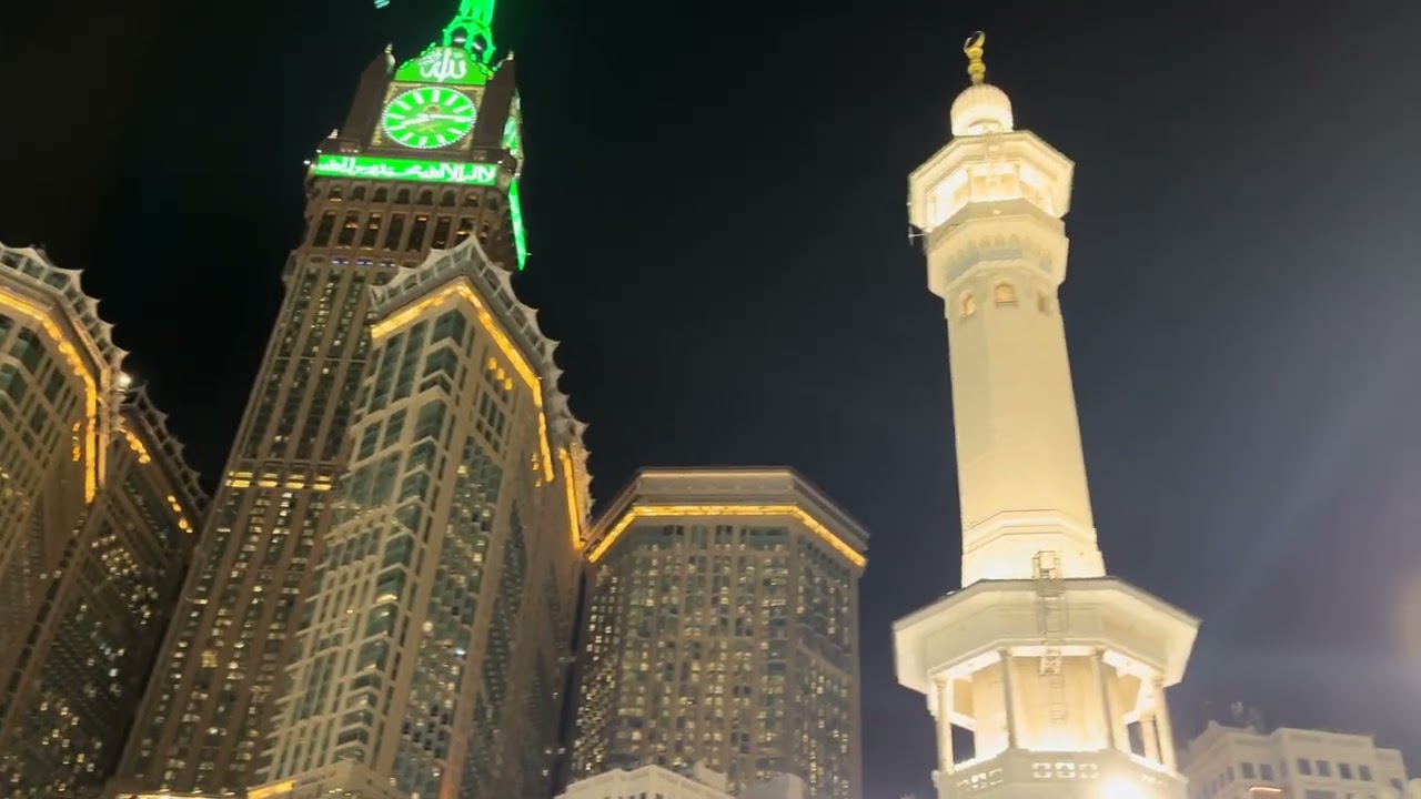 آذان صلاة العشاء من المسجد الحرام  الأحد 01  ربيع الأول  1447 هج