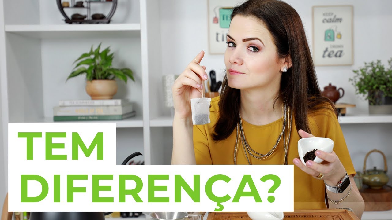 Qual a diferença entre CHÁ DE SAQUINHO e A GRANEL? 🔥