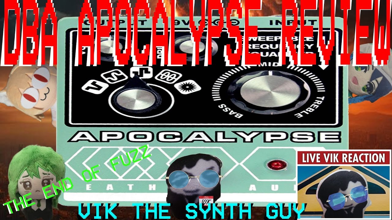 A True Fuzz Pedal Apocalypse To Destroy all Fuzz | Death By Audio Apocalypse Review on a Synth