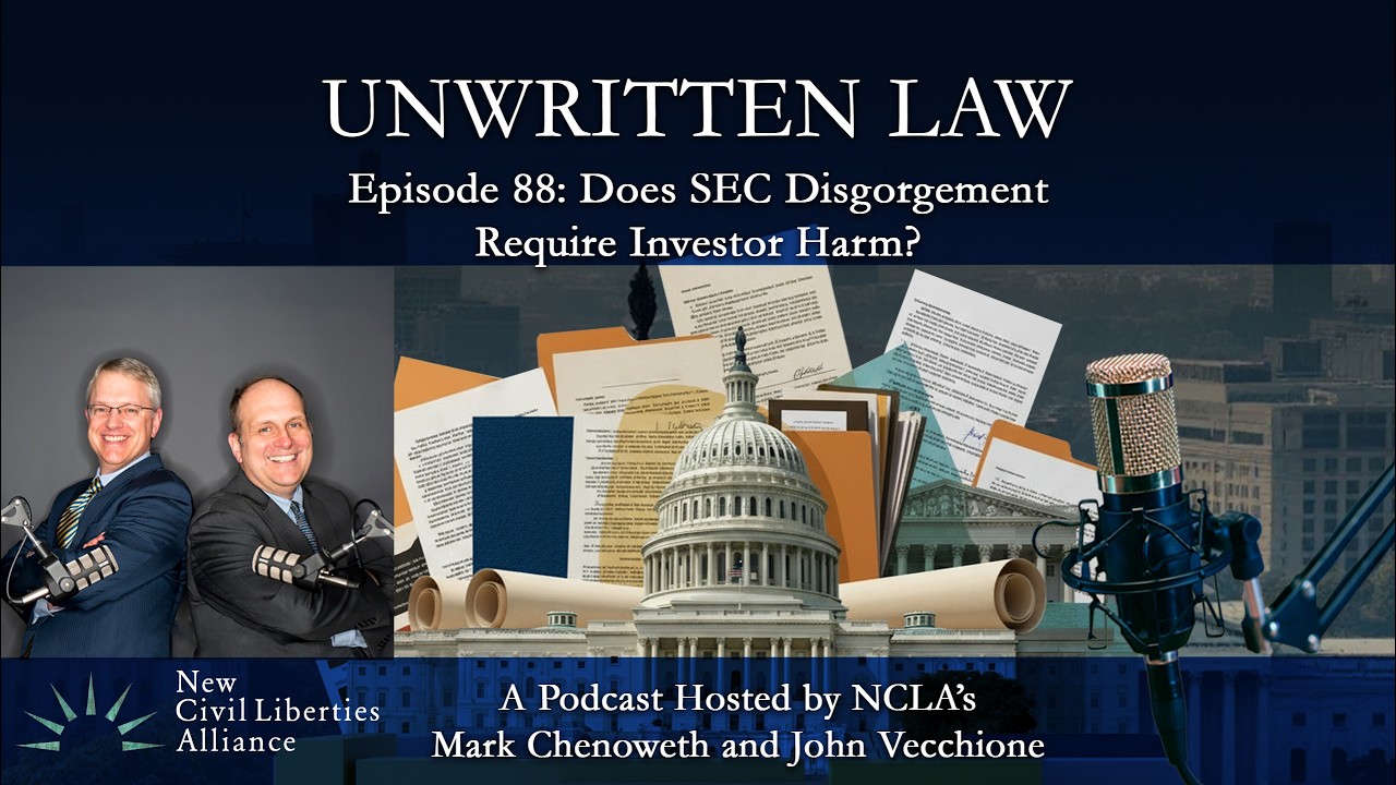 Must the SEC Prove Investor Harm to Disgorge?