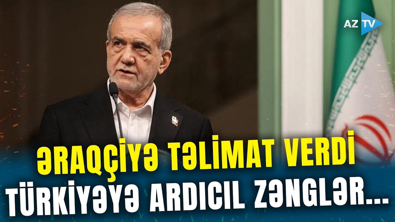Ərdoğanın SƏRT XƏBƏRDARLIĞI işə yaradı - Pezeşkiandan sonra Əraqçi də zəng etdi: NƏLƏR DANIŞILDI?