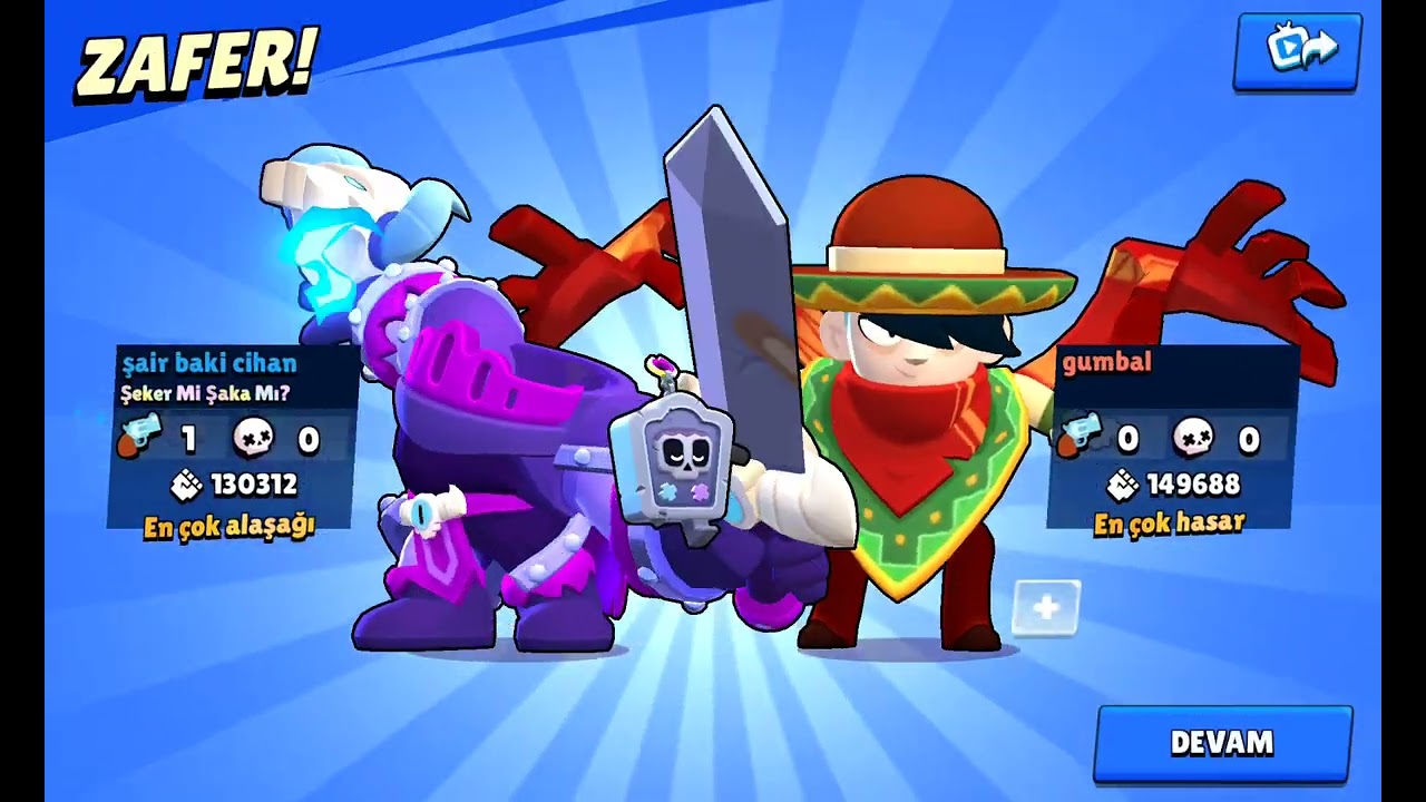 Boss ları bitirdim! #brawlstars 