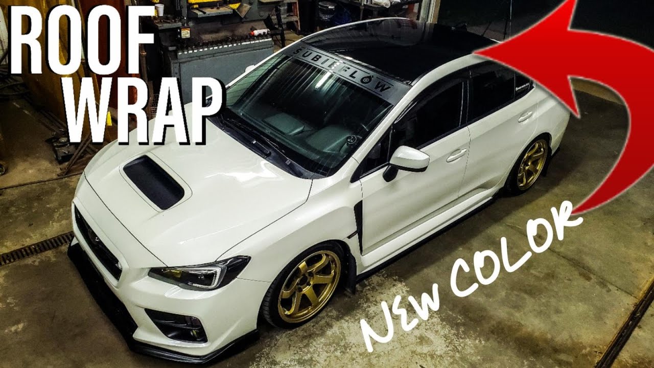 *WRAPPING* Subaru WRX *BLACK*