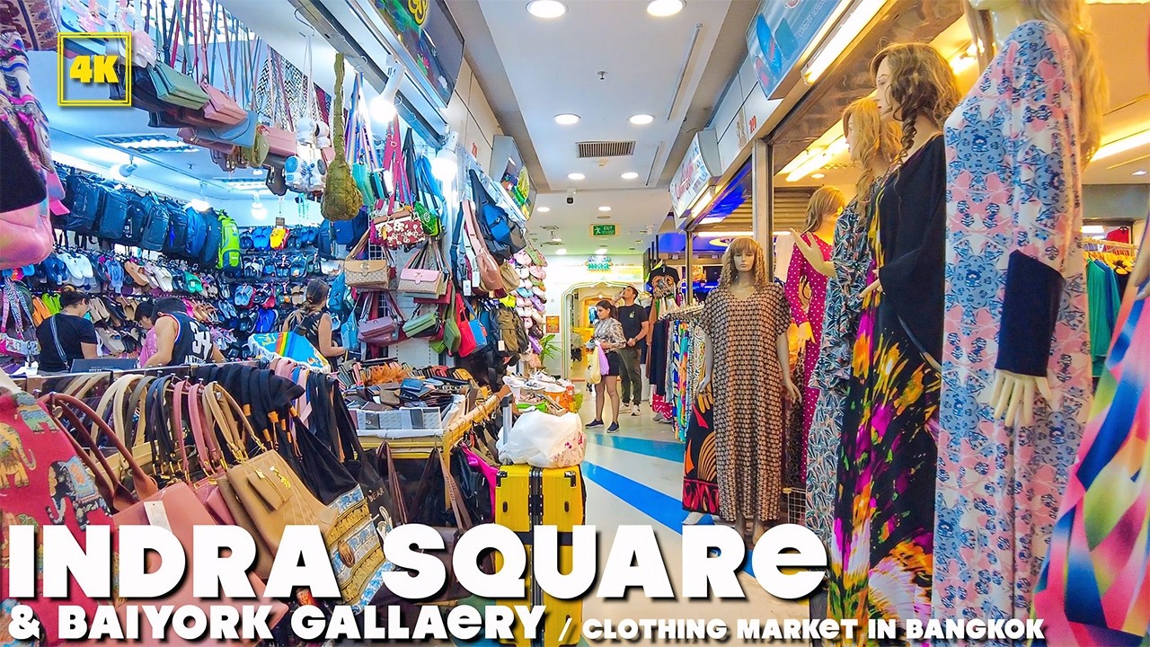 INDRA SQUARE & BAIYORK GALLERY / Pratunam market in Bangkok (August , 2024)