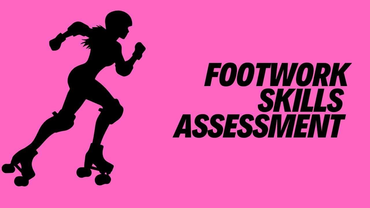 The most amazing roller derby skills assessment for speed and agility! 
