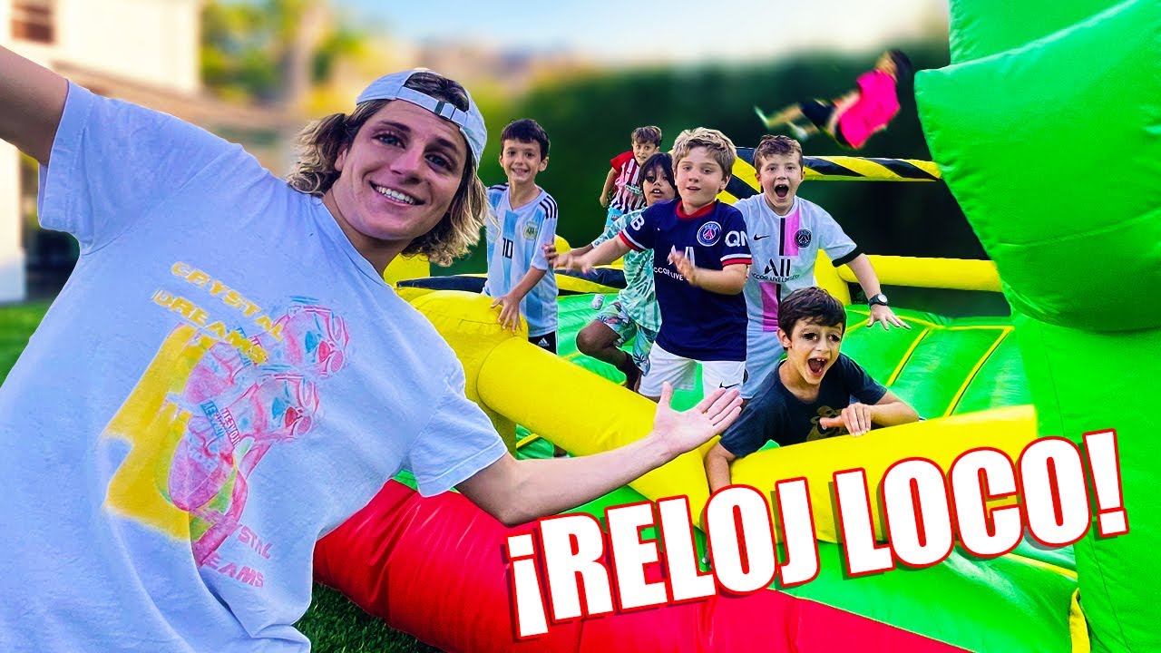 &iexcl;EL &Uacute;LTIMO VECINO EN CAER DEL RELOJ LOCO GANA!