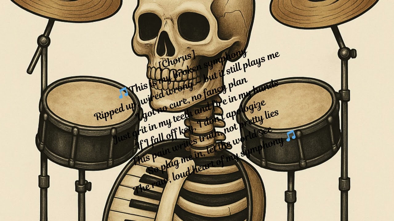 🎸 THE BROKEN SYMPHONY - When the pills and alcohol doesn't work take a bow and have fun.