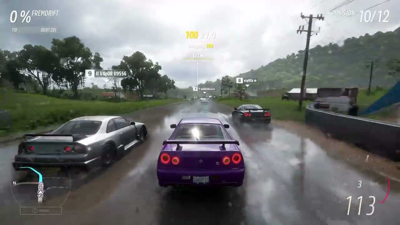 Drift race.