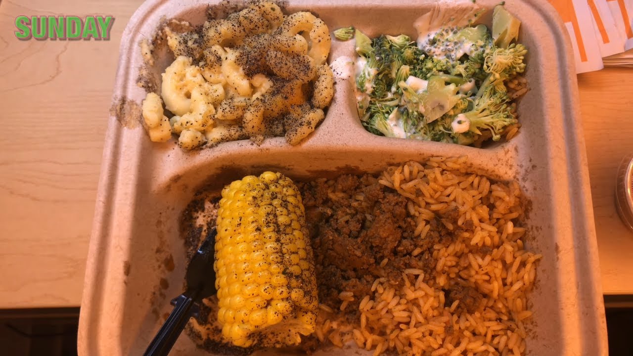 what I eat in a week: Georgia State University ATL