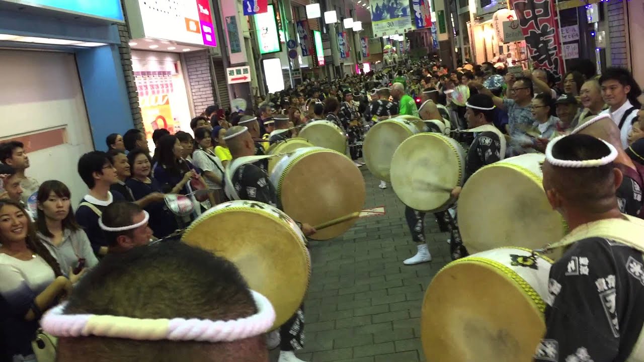 ２０１５　高円寺阿波踊り　東京天水連　パル演舞場〜ラスト