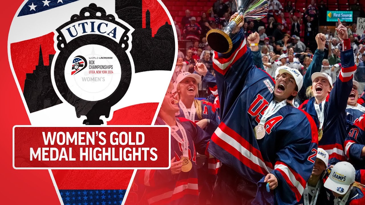 Women's Gold Medal Highlights | 2024 World Lacrosse Box Championships