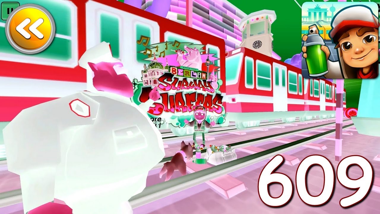 Subway Surfers - Berlin Germany Jake - Reverse Invert Colors Episode 609