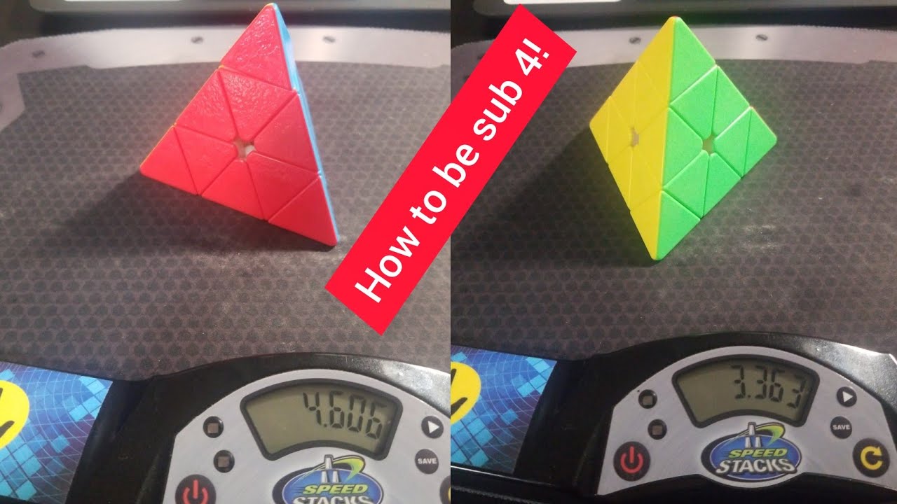 How to be sub 4 on pyraminx! Everything you need to know