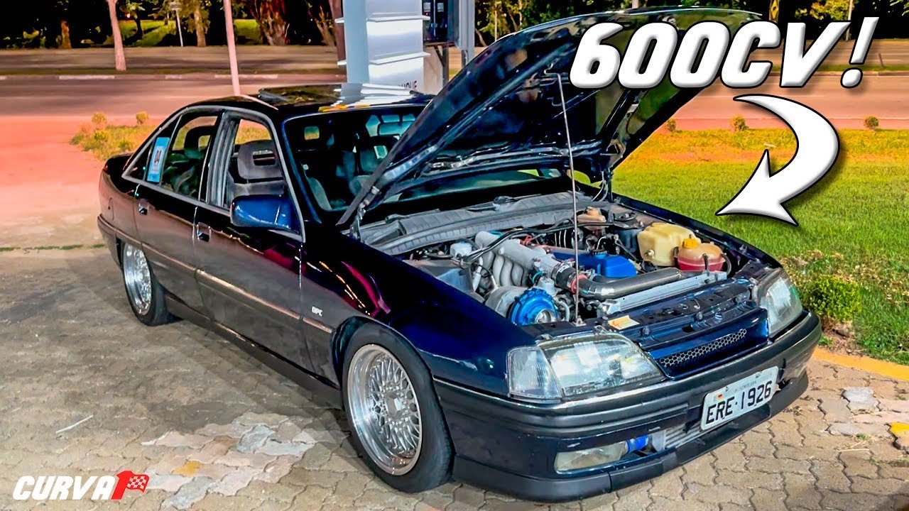 OMEGA DE 600CV DANDO FINAL NA RODOVIA!! 😈