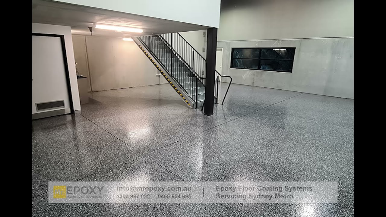 Mr Epoxy   Warehouse Flake Epoxy Floor Coating System   Sydney