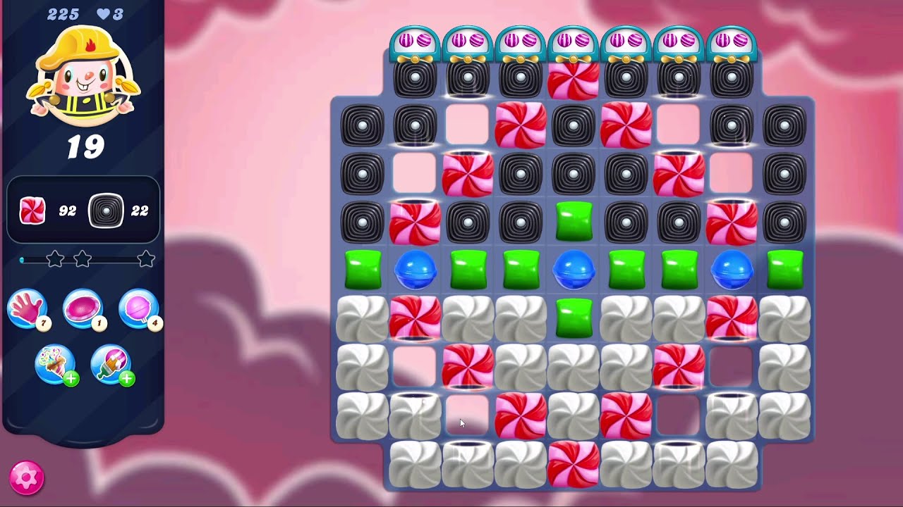 Candy Crush Saga LEVEL 225 | NO BOOSTERS (new version*)✔️