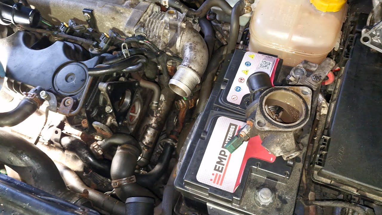 wymiana termostatu opel astra h ... 😁