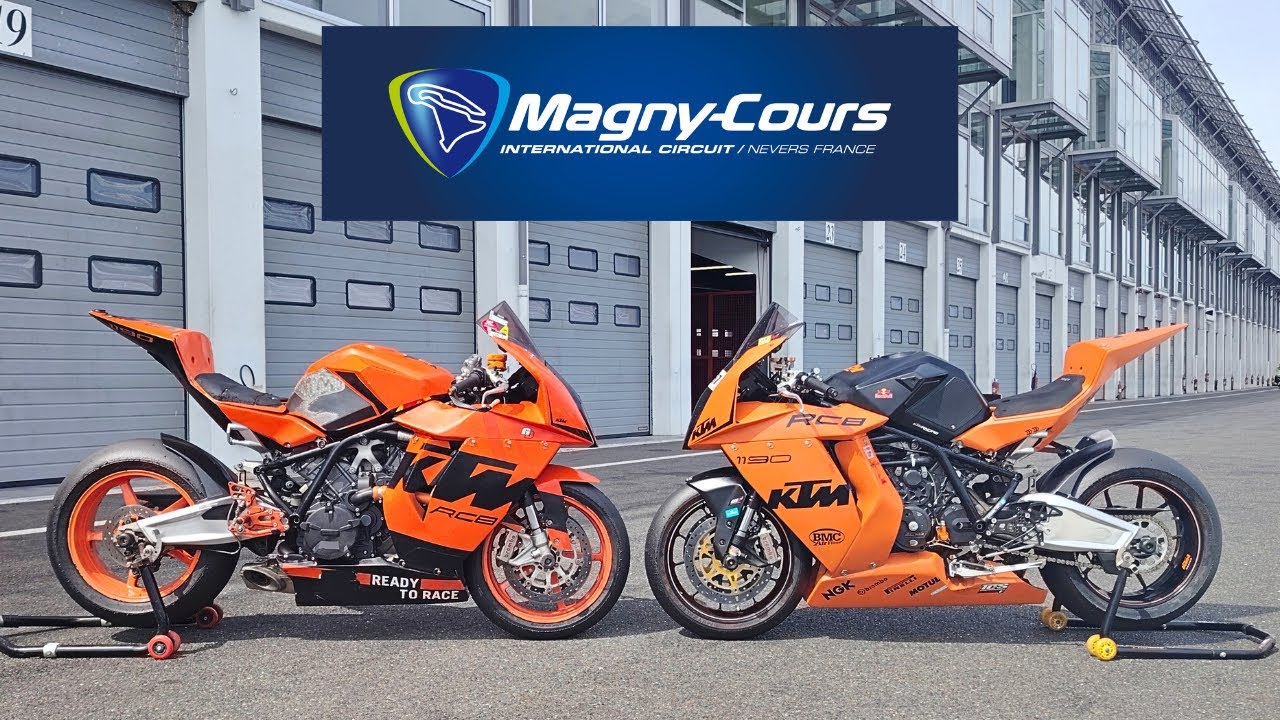 Ma première fois à Magny-Cours - Plus de 30 KTM réunies pour cet événement unique!