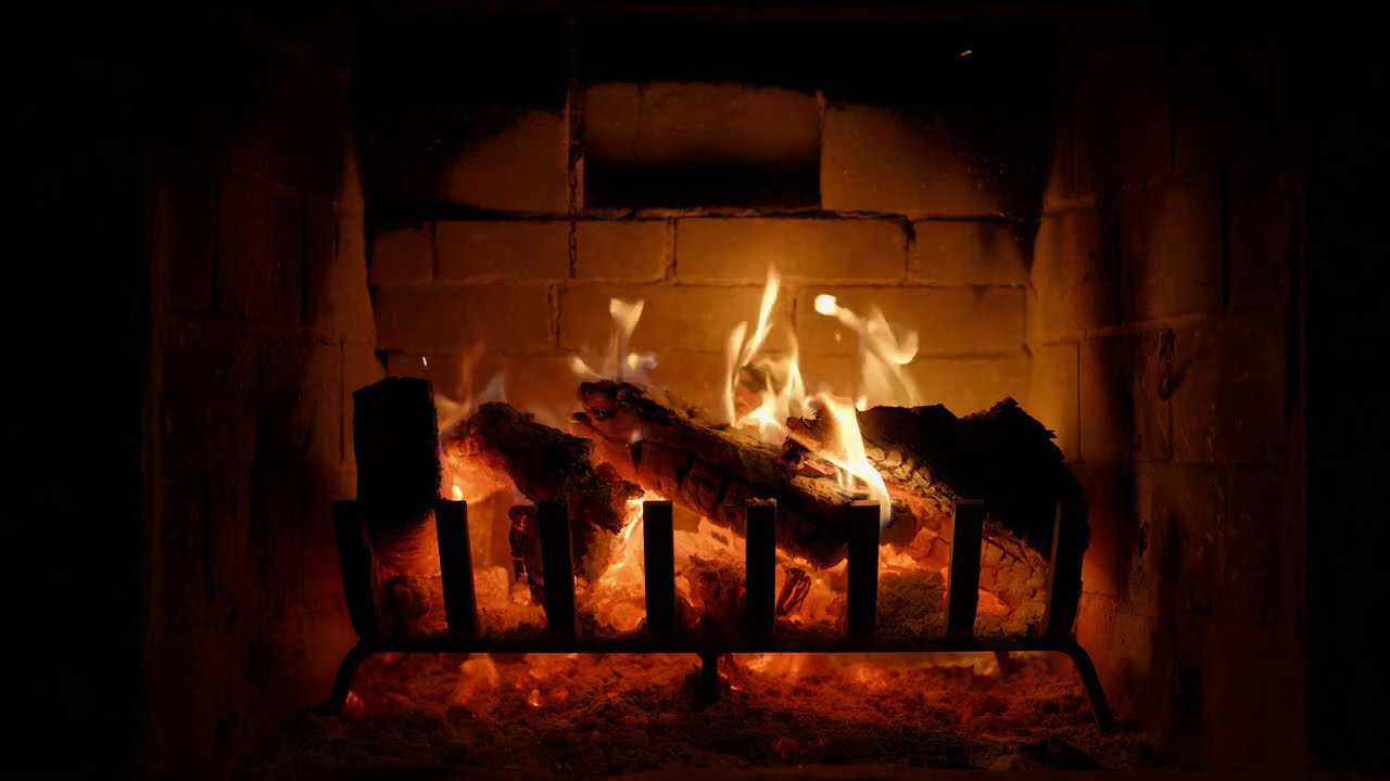 Fireplace 7 hours Full 4k