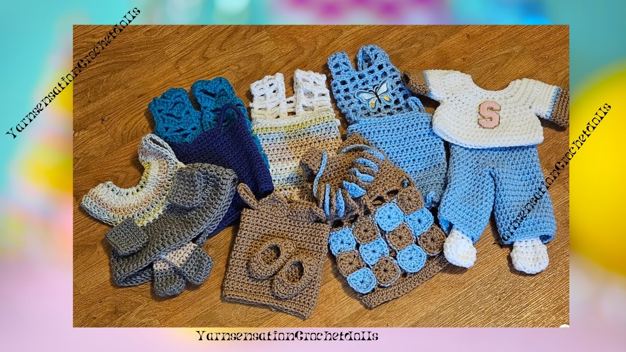 Doll Outfit Crochet | Doll Outfit Making | Doll Outfits Tutorials | Tutorial Crochet Doll Clothes