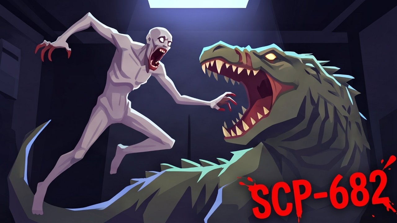SCP-682 - Ways SCP Foundation Tried to Kill Hard To Destroy Reptile