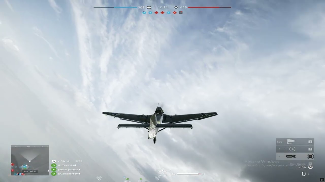 stuka diving bf5 and then boom