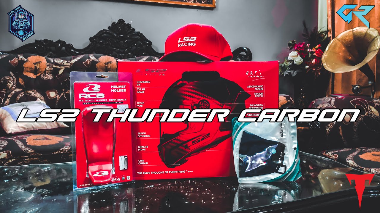 LS2 Thunder Carbon Full Review & Unboxing | Galaxy Rider | LS2 Helmet