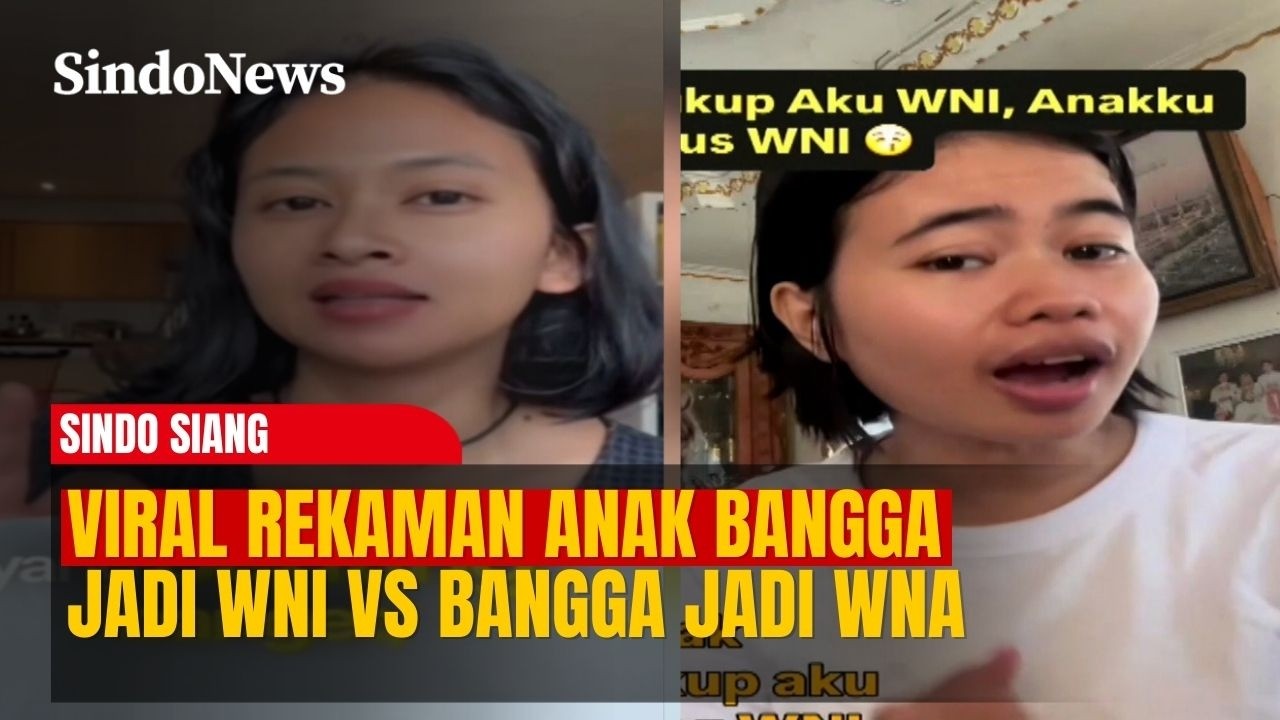 Viral Rekaman Anak Bangga Jadi WNI VS Bangga Jadi WNA  | Sindo Siang | 27/02