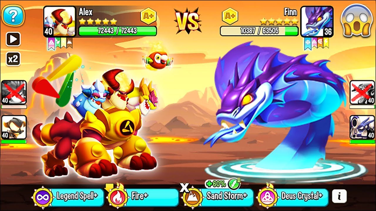 Dragon City: Founder Dragon | NEW League Battle 400 [MAX LEVEL] 😱