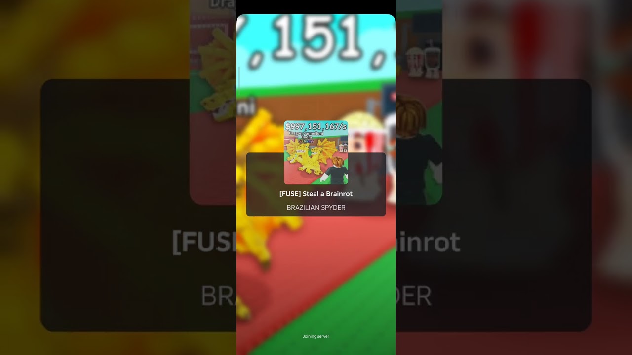 Playing steal a brainrot😉😉Like#Subscribe💓💓