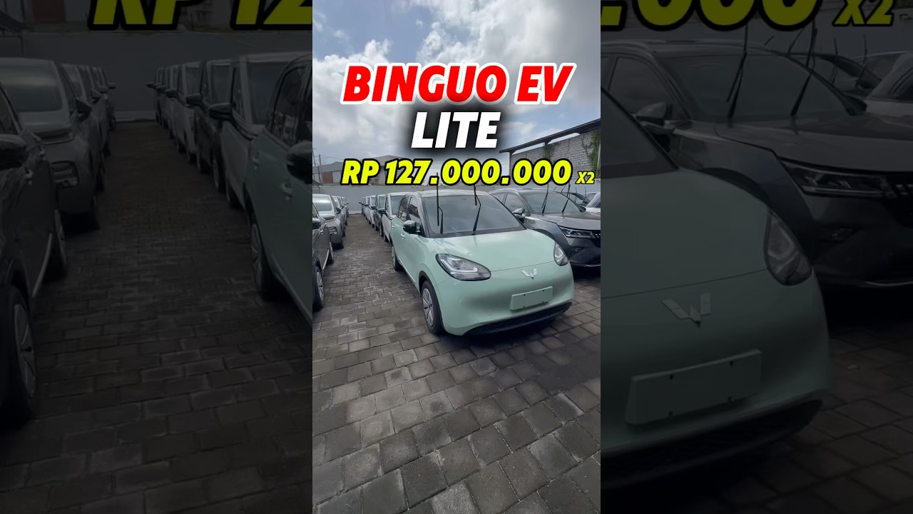 Binguo EV Lite Avocado Green 2025‼️ #wuling #binguo #ev