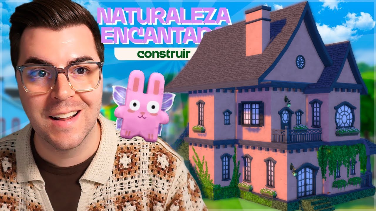 CURIOSO modo CONSTRUIR de Los Sims 4 Naturaleza Encantada 🍄 REVIEW 🏠
