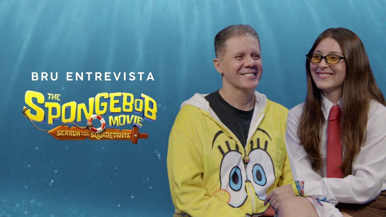 WENDEL BEZERRA ENSINA A FAZER VOZ DO BOB ESPONJA E CONTA DETALHES DO NOVO FILME | Bruna Parrado