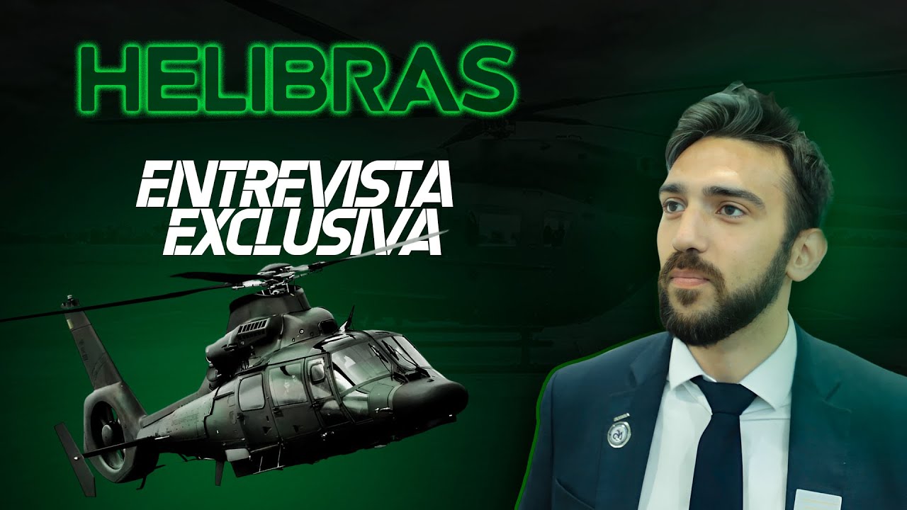 A Helibras exibiu o  Helicoptero H-145M na LAAD 2023