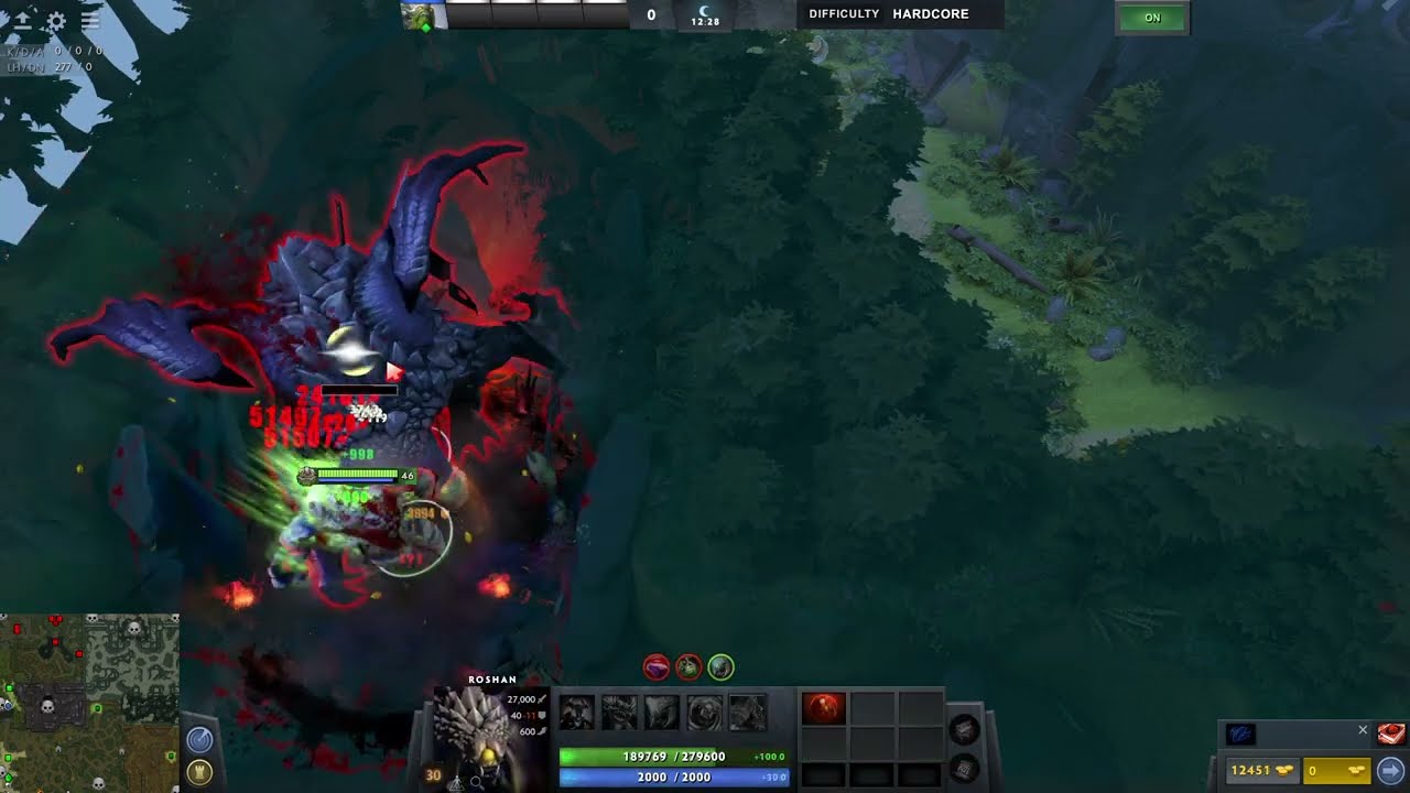 DOTA 2 Thunder's COT RPG REWORK HARDCORE SOLO TINY