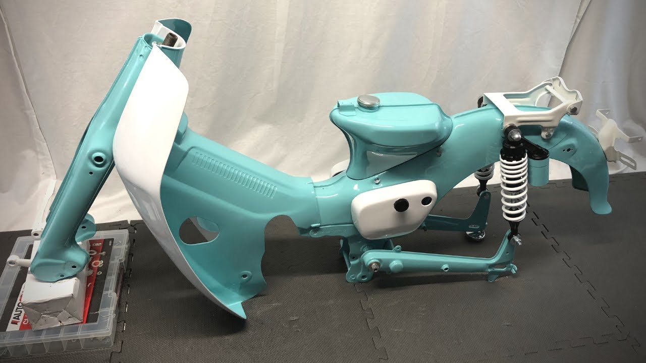 1965 Honda C70 / Honda 50 Piranha | Vini 140cc Build Ep 2
