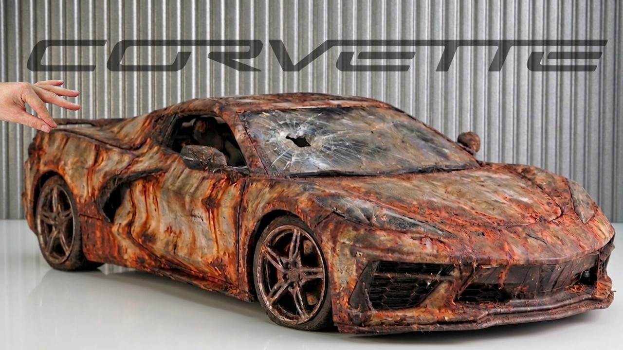 Я восстановил худший Corvette C8 Z51 в мире | Заброшенный