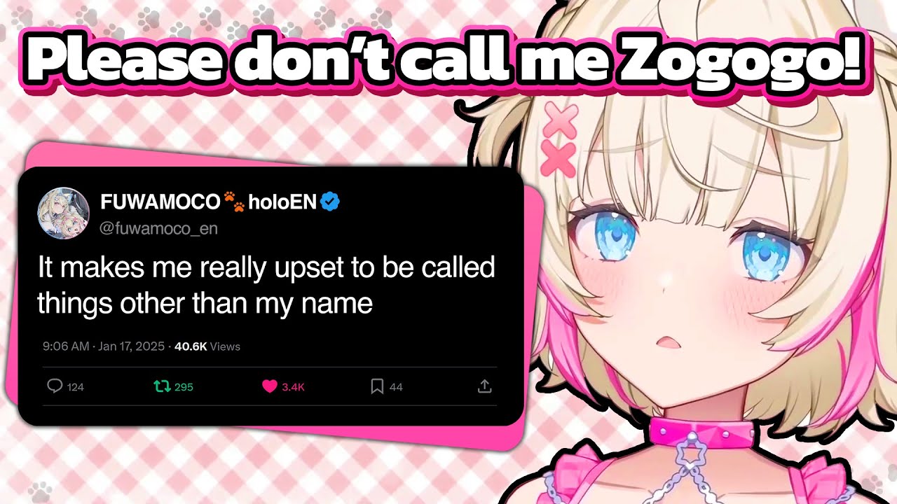 Mococo addresses the problem with her nicknames... again
