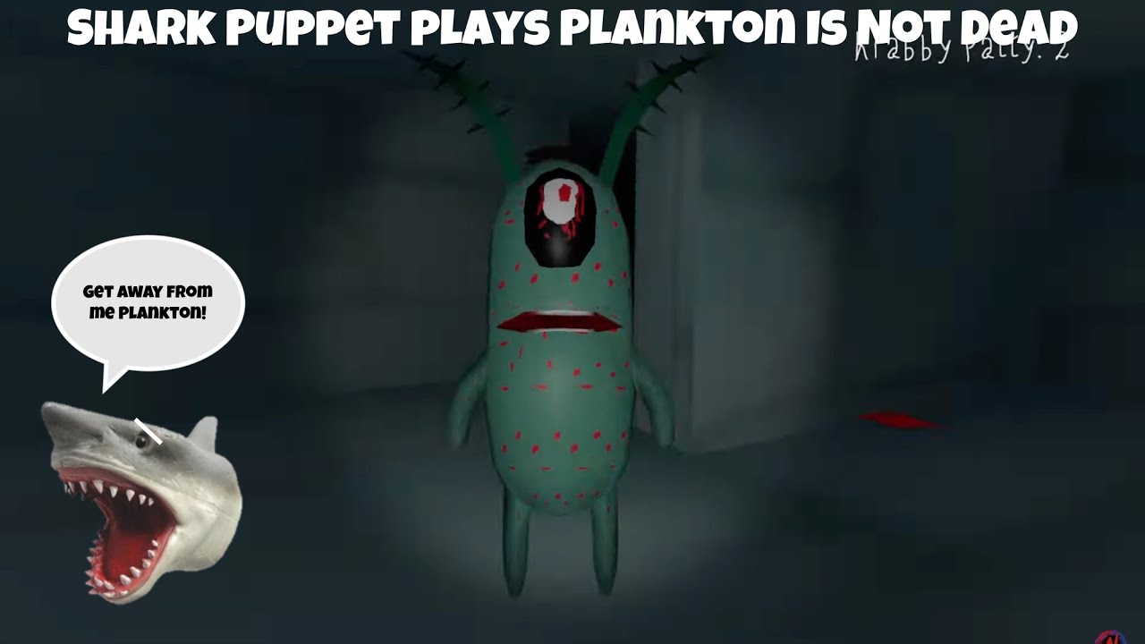 Фильм SB: Shark Puppet играет в «Plankton Is Not Dead!»