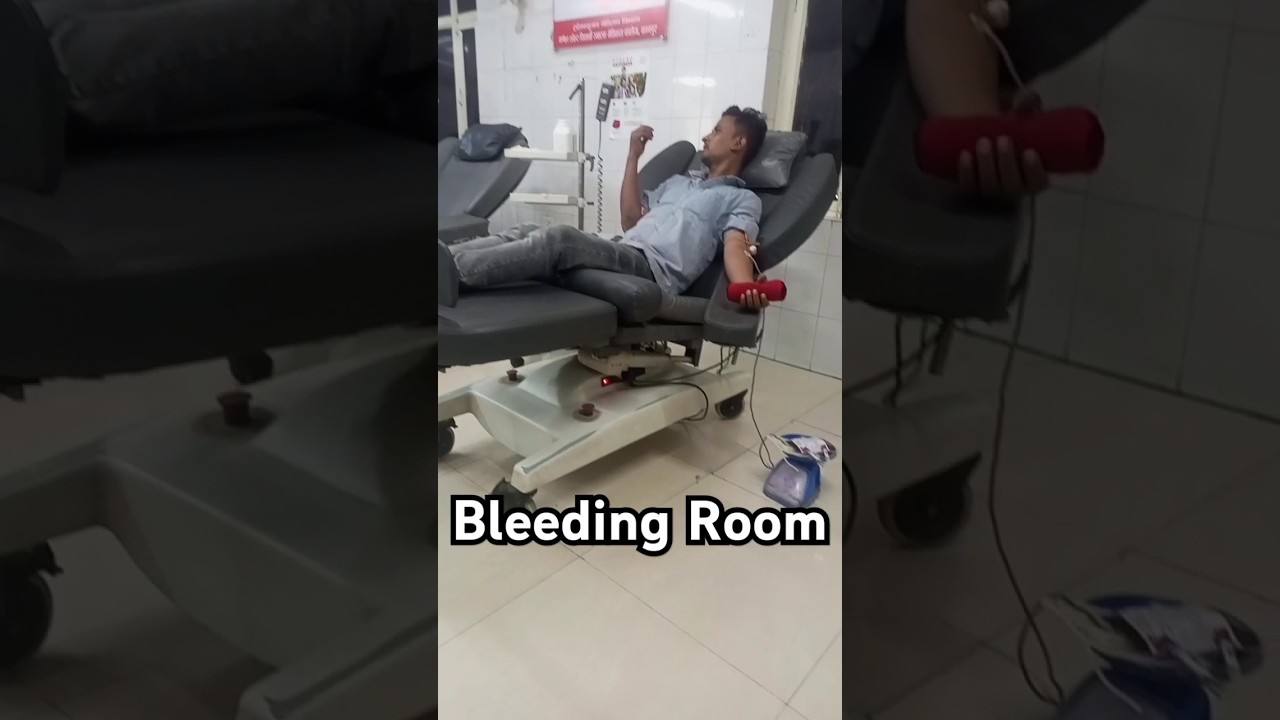 Bleeding Room 🩸Hallet ( LLRH hospital ) kanpur #llrh #bloodbank #bleedingheart #gsvm #bloodstrike