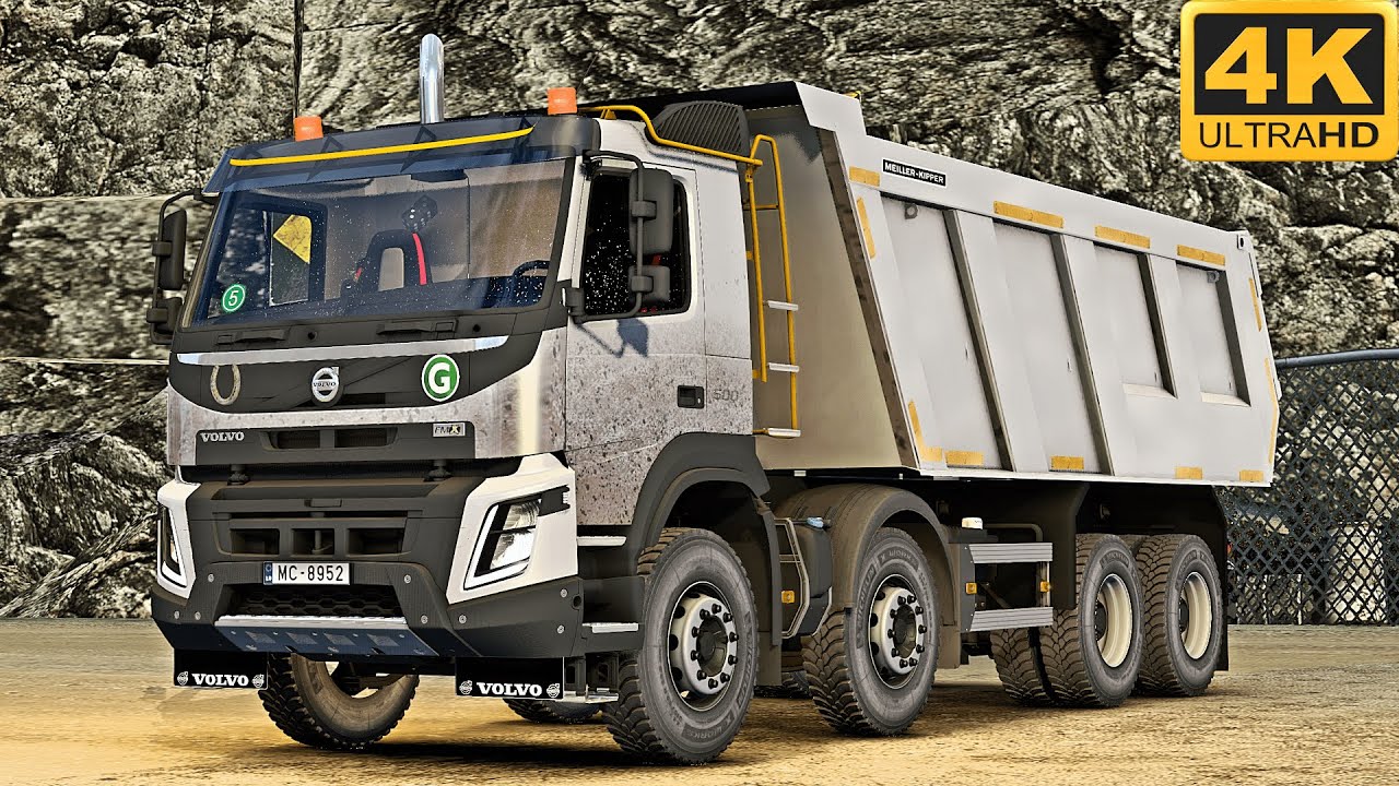 4K | ETS2 1.45 | Promods | Volvo FMX | Katowice 🇵🇱 󠁧󠁢󠁳󠁣 - Kielce 🇵🇱