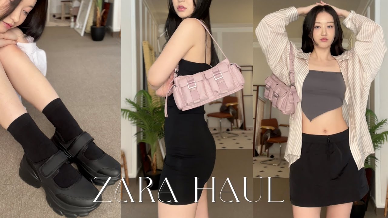 ZARA haul 💬자라 온라인에서 100만원치 주문해봄! 같이 언박싱해봐요 📦