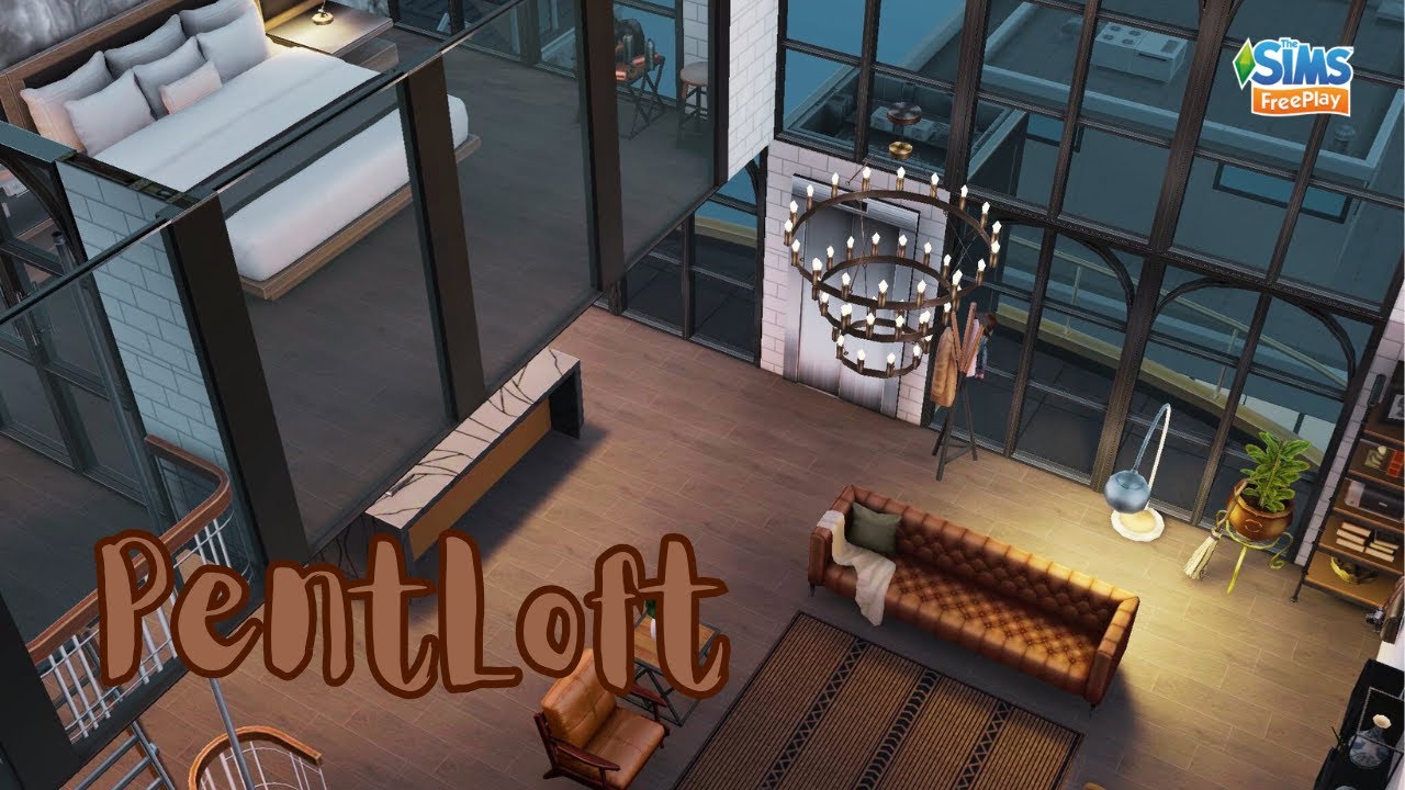PENTLOFT + Live Build | The Sims Freeplay