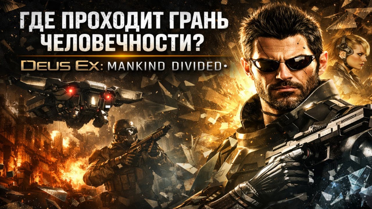 ГДЕ ПРОХОДИТ ГРАНЬ ЧЕЛОВЕЧНОСТИ? | DEUS EX: MANKIND DIVIDED