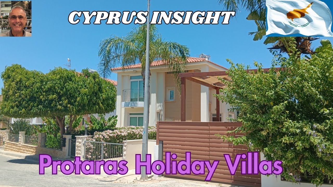 Protaras Holiday Villas Protaras Cyprus - A Tour Around.