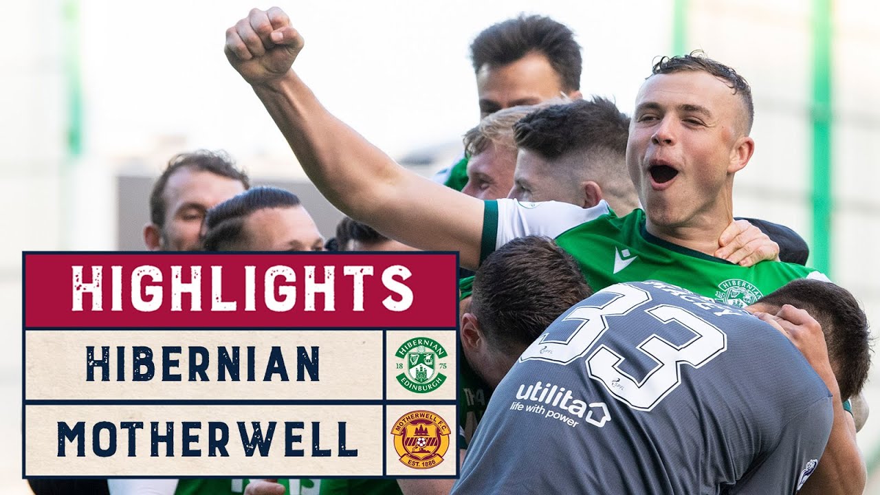 Hibernian 2-2 Motherwell | Hibernian win 4-2 on Penalties | Quarter Final