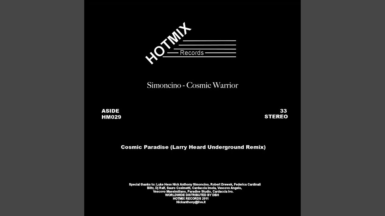 Cosmic Paradise (Original Mix)